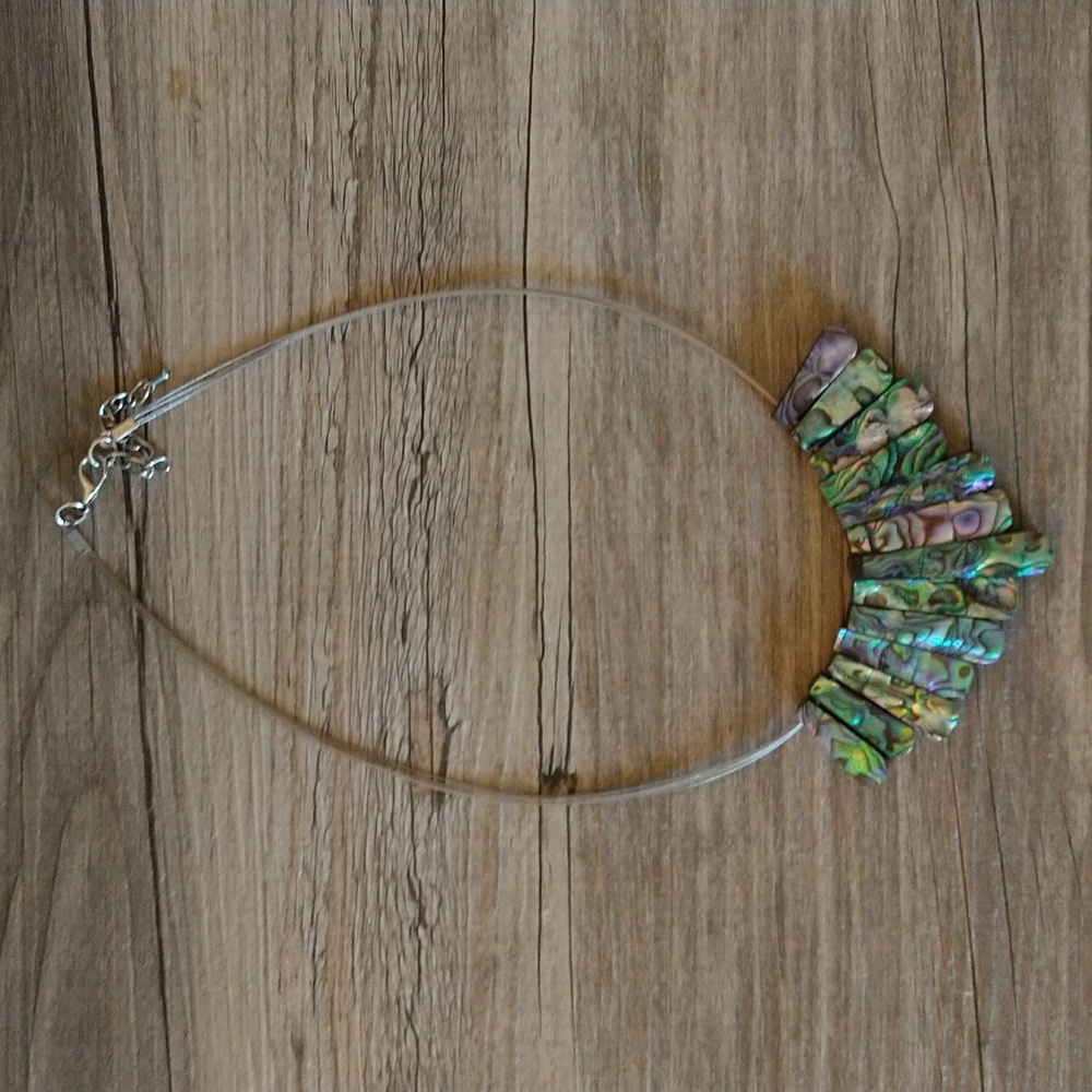 Abalone Bib Necklace